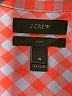 J.Crew Checkered-gingham Pink Long Sleeve Button-Down Shirt Size 4 - photo 7