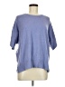 Splendid Blue Short Sleeve Top Size M - photo 1