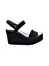 Pedro Garcia Black Wedges Size 7 (estimated) - photo 1