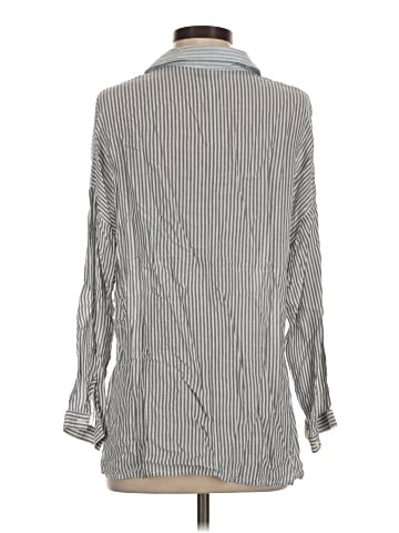 Topshop Long Sleeve Blouse (view 2)