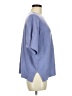 Splendid Blue Short Sleeve Top Size M - photo 4