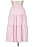 Unbranded 100% Polyester Pink Casual Skirt Size L - photo 2
