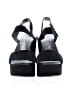 Pedro Garcia Black Wedges Size 7 (estimated) - photo 2