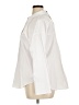 Zara White 3/4 Sleeve Button-Down Shirt Size XL - photo 5