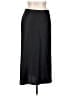 Madewell Solid Black Formal Skirt Size 16 - photo 1