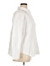 Zara White 3/4 Sleeve Button-Down Shirt Size XL - photo 4