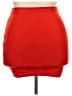 RoccoBarocco 100% Merino Solid Red Wool Skirt Size XXL - photo 2