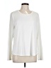 IMAN Ivory Long Sleeve T-Shirt Size L - photo 1