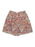 Talbots 100% Cotton Paisley Red Shorts Size 12 Petite - photo 1