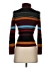 Levi's Stripes Brown Turtleneck Sweater Size XS - photo 2
