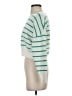 Dreamers By Debut Stripes Green Pullover Sweater Size XS - photo 5