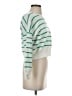 Dreamers By Debut Stripes Green Pullover Sweater Size XS - photo 4