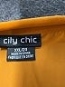 City Chic 100% Polyester Orange 3/4 Sleeve Blouse Size 24 Plus (XXL) - photo 7