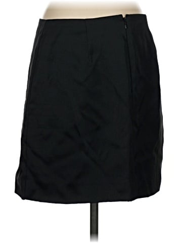 Madewell Satin Mini Skirt (view 2)