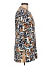 J. McLaughlin Print Blue 3/4 Sleeve Blouse Size L - photo 4