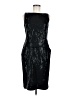 St. John Black Cocktail Dress Size 8 - photo 1