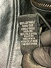 H&M 100% Leather Black Leather Jacket Size M - photo 7