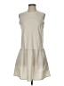 Universal Thread 100% Cotton Solid Ivory Casual Dress Size XS - photo 1