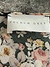 French Grey Floral Black Romper Size M - photo 4