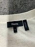 Theory 100% Cashmere Ivory Cashmere Pullover Sweater Size S - photo 7