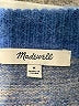Madewell Stripes Blue Pullover Sweater Size M - photo 7