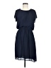 Halogen Solid Blue Casual Dress Size M - photo 1