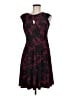 Wisp Burgundy Cocktail Dress Size 6 Petite - photo 1