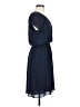 Halogen Solid Blue Casual Dress Size M - photo 4