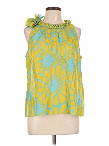 J.Crew Factory Store Sleeveless Silk Top (view 1)
