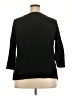 Talbots Outlet 100% Cotton Black 3/4 Sleeve Top Size 3X - photo 2
