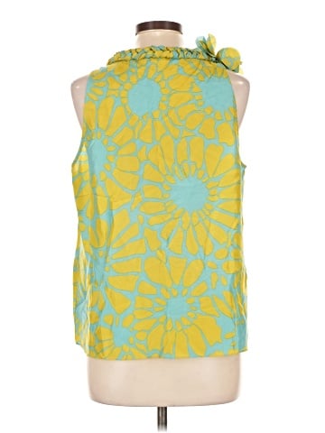 J.Crew Factory Store Sleeveless Silk Top (view 2)