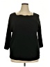 Hasting & Smith Black 3/4 Sleeve Top Size 2X - photo 1