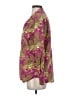 Printfresh 100% Organic Cotton Paisley Pink Long Sleeve Blouse Size S - photo 5