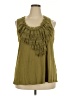 Apt. 9 Green Sleeveless Blouse Size 3X - photo 1