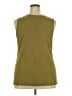 Apt. 9 Green Sleeveless Blouse Size 3X - photo 2