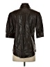Tyler Boe 100% Viscose Brown 3/4 Sleeve Button-Down Shirt Size 4 - photo 2
