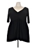 Torrid Black 3/4 Sleeve Top Size 4X Plus (4) - photo 1