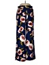 IMAN Floral Blue Casual Pants Size M - photo 1