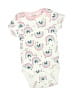 Onesies Print White Short Sleeve Onesie Size 0-3 mo - photo 1