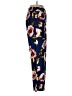 IMAN Floral Blue Casual Pants Size M - photo 4