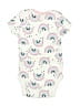 Onesies Print White Short Sleeve Onesie Size 0-3 mo - photo 2