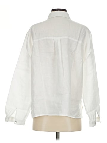 Eileen Fisher Long Sleeve Button-Down Shirt (view 2)