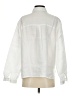 Eileen Fisher Solid White Ivory Long Sleeve Button-Down Shirt Size S - photo 2