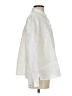 Eileen Fisher Solid White Ivory Long Sleeve Button-Down Shirt Size S - photo 4