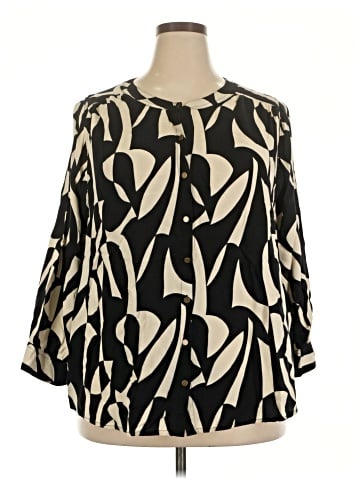 Intro 3/4 Sleeve Blouse (view 1)
