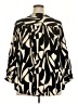 Intro 100% Rayon Black 3/4 Sleeve Blouse Size 2X - photo 2