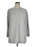 Woman Within 100% Polyester Gray Long Sleeve Top Size 14 (M) - photo 1