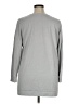 Woman Within 100% Polyester Gray Long Sleeve Top Size 14 (M) - photo 2