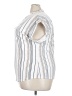 Cure Stripes White Short Sleeve Blouse Size 3X - photo 5