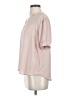 CATHERINE Catherine Malandrino 100% Polyester Pink Short Sleeve Blouse Size S - photo 5